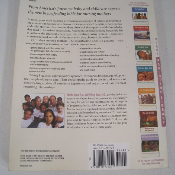 The Breastfeeding Book by Marth and William Sears - Picture 2 of 7